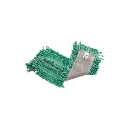 Rubbermaid Commercial Rubbermaid 5x24 Castaway CottonSynthetic Dust Mop, Green  FGL15300GR00 FGL15300GR00